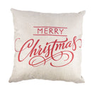 Christmas Letter Sofa Bed Home Decoration Festival Pillow Case Cushion Cove