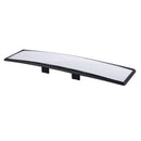Rearview Mirror Hooked Curved Interior Convex 300mm Universal Black Z9F2