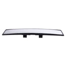 Rearview Mirror Hooked Curved Interior Convex 300mm Universal Black Z9F2