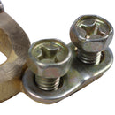 2 Pieces Laton Adjustable Terminal Battery Clamp Grips 1.75cm Day for Auto,