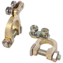 2 Pieces Laton Adjustable Terminal Battery Clamp Grips 1.75cm Day for Auto,