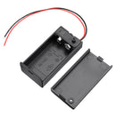 9V-6F22 Battery Charging Box Fully Sealed Battery Holder Case with Switch for 9V Battery