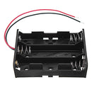 20pcs DC 11.1V 3 Slot 3 Series 18650 Battery Holder Box Case With 2 Leads And Spring