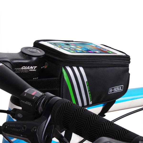 Outdoor Sport Cycling Screen Touch Front Frame Pouch Phone Bag Holder for iPhone Xiaomi Samsung