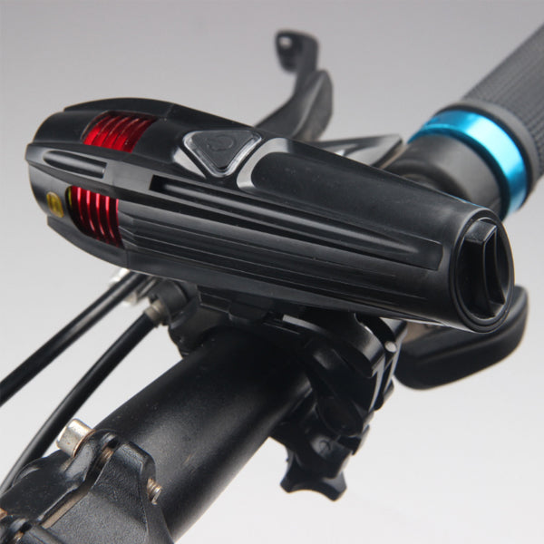 XANES XL41 650LM Bike Front Light 2 Modes USB Rechargeable Waterproof Night Riding Warning Light