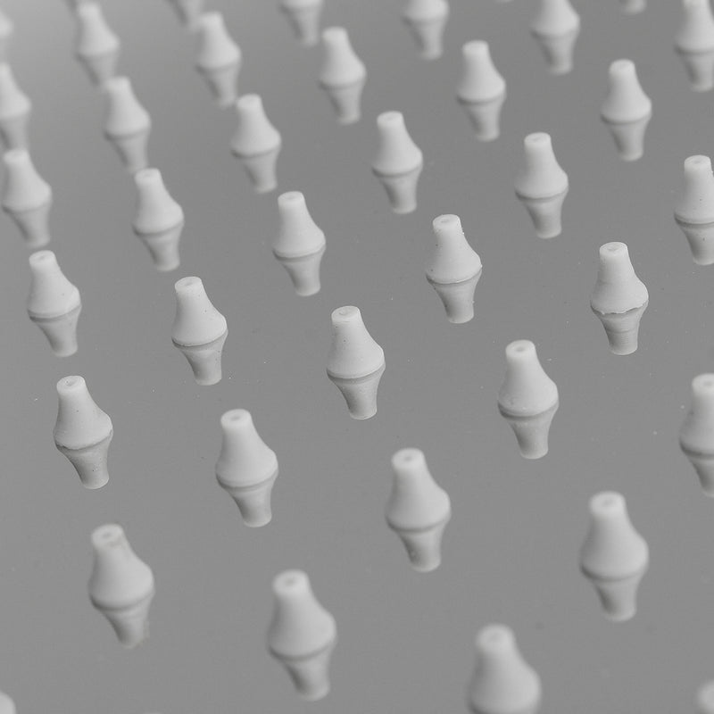 8 Inch Square Ultra Thin Stainless Steel Bathroom Rainfall Shower Head Top Sprayer