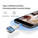 DM 2-in-1 USB Type-C USB 3.0 32GB 64GB 128GB OTG Flash Drive U Disk For Type-C Smart Phone Tablet Laptop MacBook