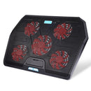 RGB Blue Llight Laptop Stand  Portable Adjustable Lifting Computer Bracket Display Bracket For Notebook