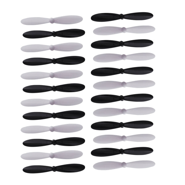 6 x Combo Propellers for Hubsan X4 H107 Propellers Blades Props Black + Whi J2H9