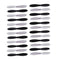 6 x Combo Propellers for Hubsan X4 H107 Propellers Blades Props Black + Whi J2H9