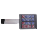 Keyboard Membrane Switch--Lot of 5 4x4 Matrix Fan 16 Keys Keyboard Membrane K3Q8