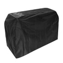 Waterproof Portable BBQ Cart Full Length Cover Black for Barbeque