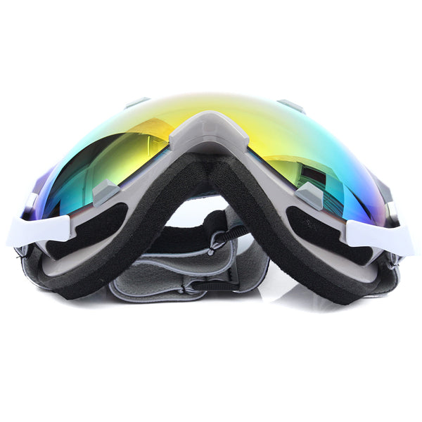 Windproof Anti Fog UV Protective Ski Goggles Spherical Motorcycle Racing CRG105-9A