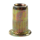 50 pcs M10/M12/M8/M5/M6/M4/M4 Flat Head Rivet Nut Furniture Decoration Inst