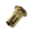 50 pcs M10/M12/M8/M5/M6/M4/M4 Flat Head Rivet Nut Furniture Decoration Inst
