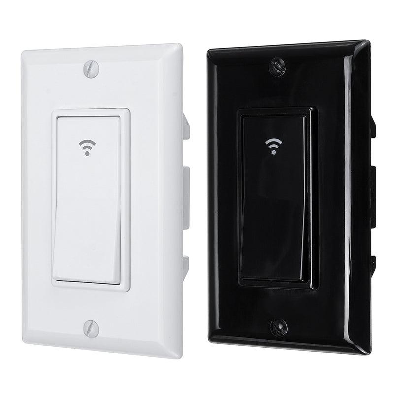 WIFI Smart Wall Light Touch Switch APP Timer 1 Gang For Alexa Google Home IFTTT