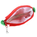 1PC Creative Fruit Lovely Cartoon Watermelon Coin Bag Purse Wallet Red G5Q5