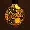 AC85-265V CN-125HDFH 4W E27 SMD2835 Warm White G125 Vintage Tiffany Glass 3D Art LED Light Bulb