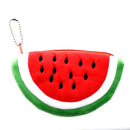 1PC Creative Fruit Lovely Cartoon Watermelon Coin Bag Purse Wallet Red G5Q5