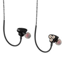 3.5mm Jack Six Dynamic Units Earphone In-ear HIFI Bass Noise Cancelling Sports Earbuds Headset