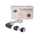 Y.F.M 3 in1 Titanium Micro Needles Derma Roller Acne Treatment Skin Care Whitening Anti Wrinkles Sc