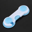 10pcs Set Door Drawers Wardrobe Todder Baby Safety Plastic Lock Blue R6C6