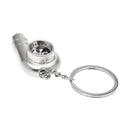 Turbocharger Keyring with rotating paddle wheel Key chain (size 4.2 * 1.7 *