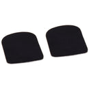 8 pieces 0,5 mm Soprano Saxophone Clarinet Trumpet Bite plate (Black)