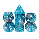 35PCS Metal Polyhedral Dices Set For Dungeons & Dragons Dice Desktop RPG Game