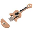 Guitar USB2.0 8GB Flash U disc brown P4Q6
