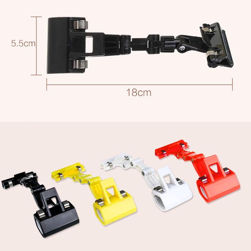Double Head Rotatable Picture Copy Holder Painting Clip Clamp for Artist Easels Sketch Drawing Boards Bendable Sketchpad Binder Clips