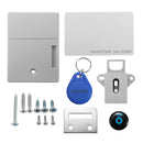 Drawer Lock DIY Hidden Digital Lock Battery RFID Cabinet without Perforate Hole