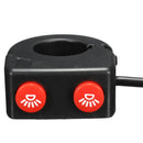 7/8" 22mm Handlebar Headlight Button On Off Switch Motorcycle Bike ATV