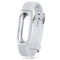 Replacement 14mm Rubber Strap Metal Case  Bracelet Wristband for Xiaomi Miband 2