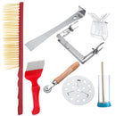 8 in 1 Beekeeping Bee Smoker Heat Shield Protection Scraper Equipment Tools Beekeeping Tools Set
