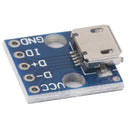 10 pcs mini USB Turn Dip Interface Seat 5V Power Supply Converter Board C3S1