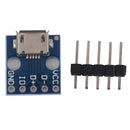 10 pcs mini USB Turn Dip Interface Seat 5V Power Supply Converter Board C3S1