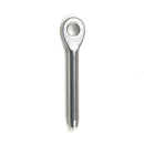 Stainless Steel T316 Silver Marine Swage Eye Terminal Screw for Cable Railing - 1/8 Inch Cable