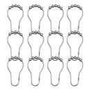 24 pieces Shower curtain Hanger rings with 5 balls Sliding system made of s E9Y5
