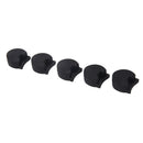 5 pieces thumb post for clarinet (made of rubber) black V4S2