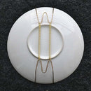 10 pcs 8-inch plate holder plate hanger plate pallets wall plate holder pla
