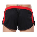Men's boxer shorts Short Sport Shorts, Black M X1G4