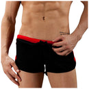 Men's boxer shorts Short Sport Shorts, Black M X1G4