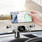 Baseus Horizontal Direct-view Gravity Linkage Automatic Lock Dashboard Car Mount Car Phone Holder For 4.7 Inch-6.5 Inch Smart Phone for iPhone 11 Samsung Note 10 Redmi Note 8 Pro