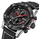 MEGIR 2130 Fashion Sport Men Watch Waterproof Chronograph Quartz Watch