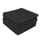 Studio Acoustic Soundproof Foam Panel Tile Sound Absorption Proofing Treatment Wedge 30x30