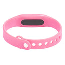 Fashion child movement Silica gel LED Watch Pink N8P1