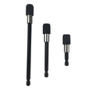 60-100mm Hexagonal Electric Drill Extension Rods Quick Release Self-Locking Screwdriver Bit Holder