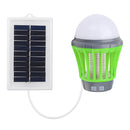 3.7V 2000mAh Solar Mosquito Dispeller Killer Lamp USB with Solar Panel