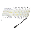 3M SMD5050 Waterproof Warm White LED Module Strip Light Kit Mirror Signage Lamp + Adapter DC12V